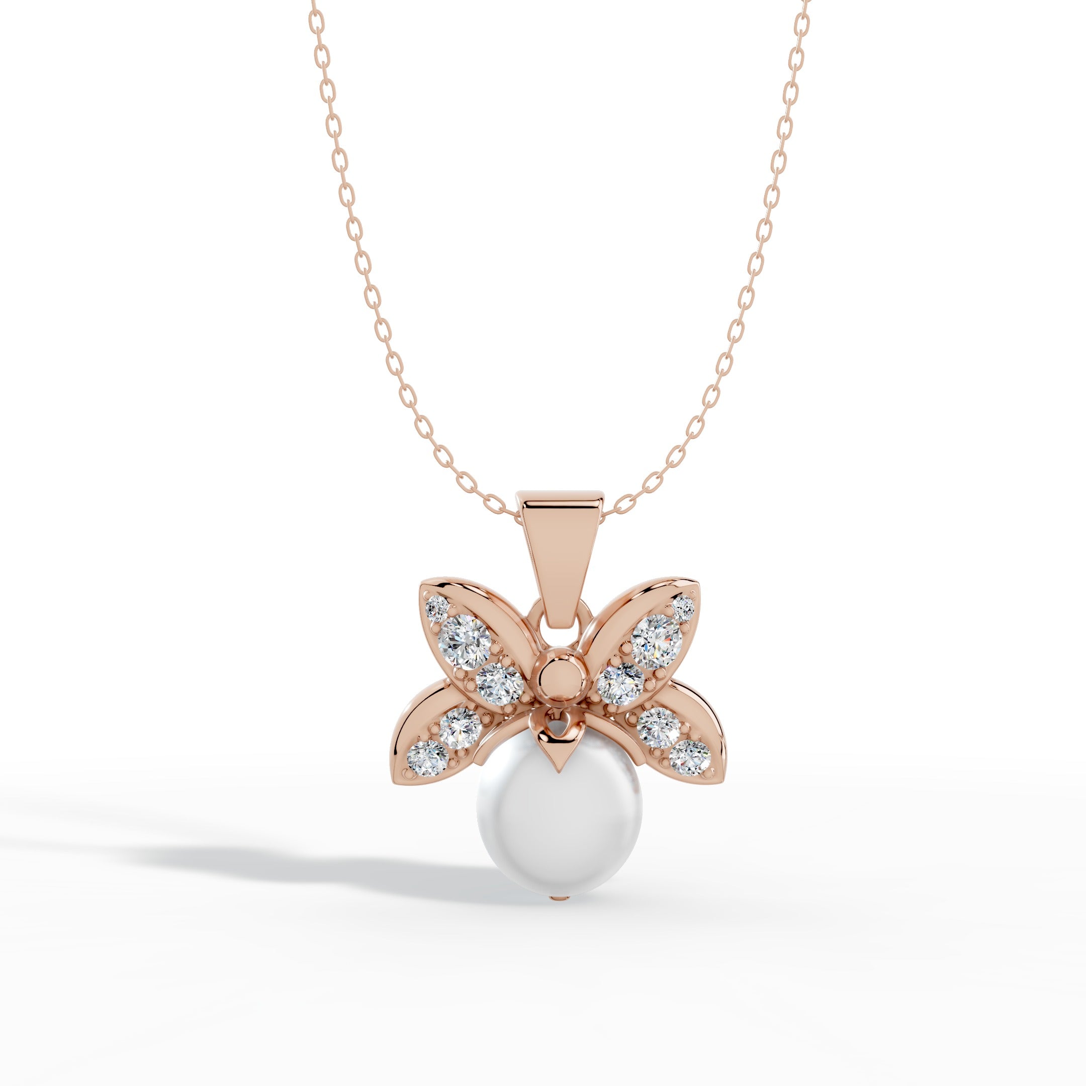 Lunaria Pearl Pendant