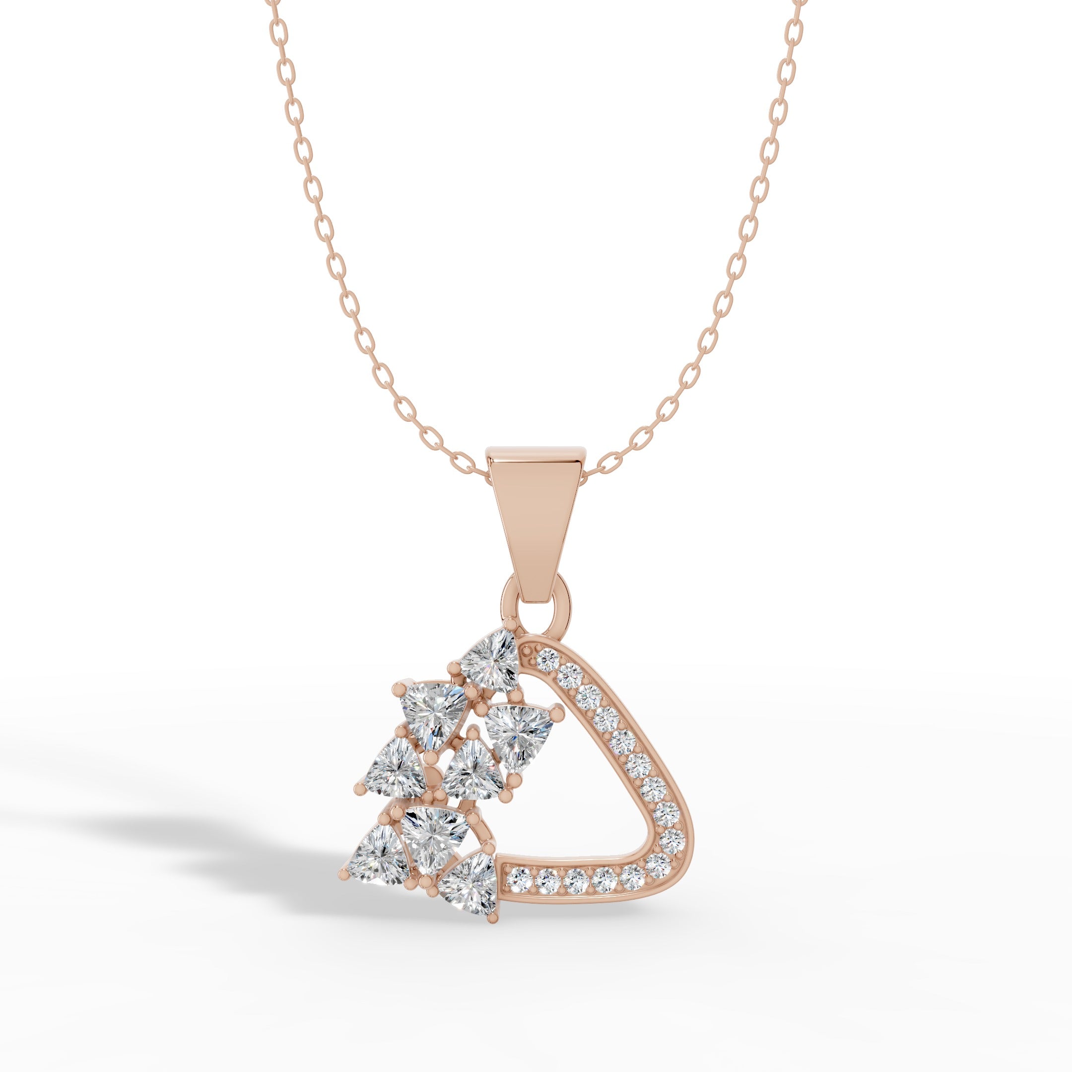 Starlit Triangle Pendant