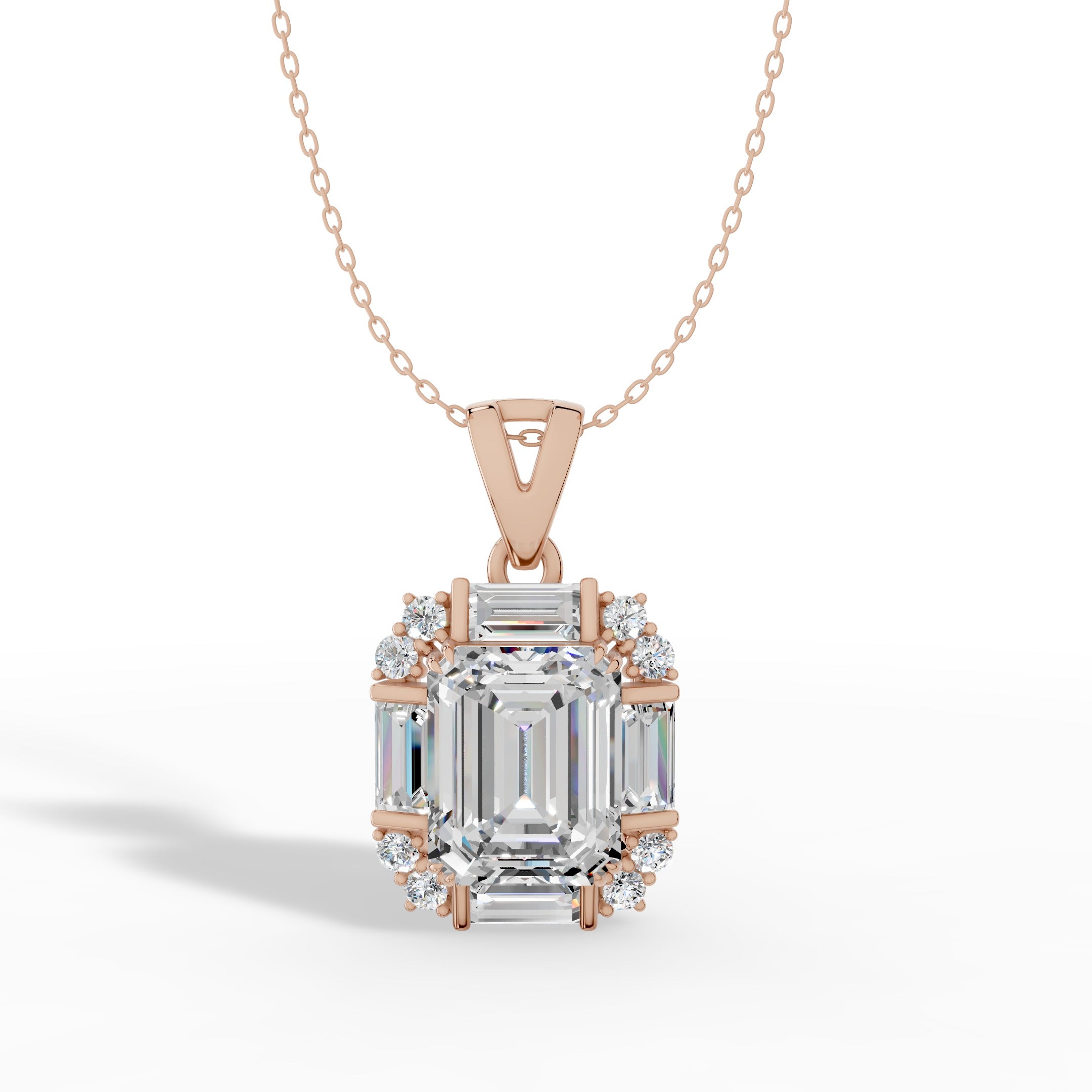 Regalia Emerald Pendant