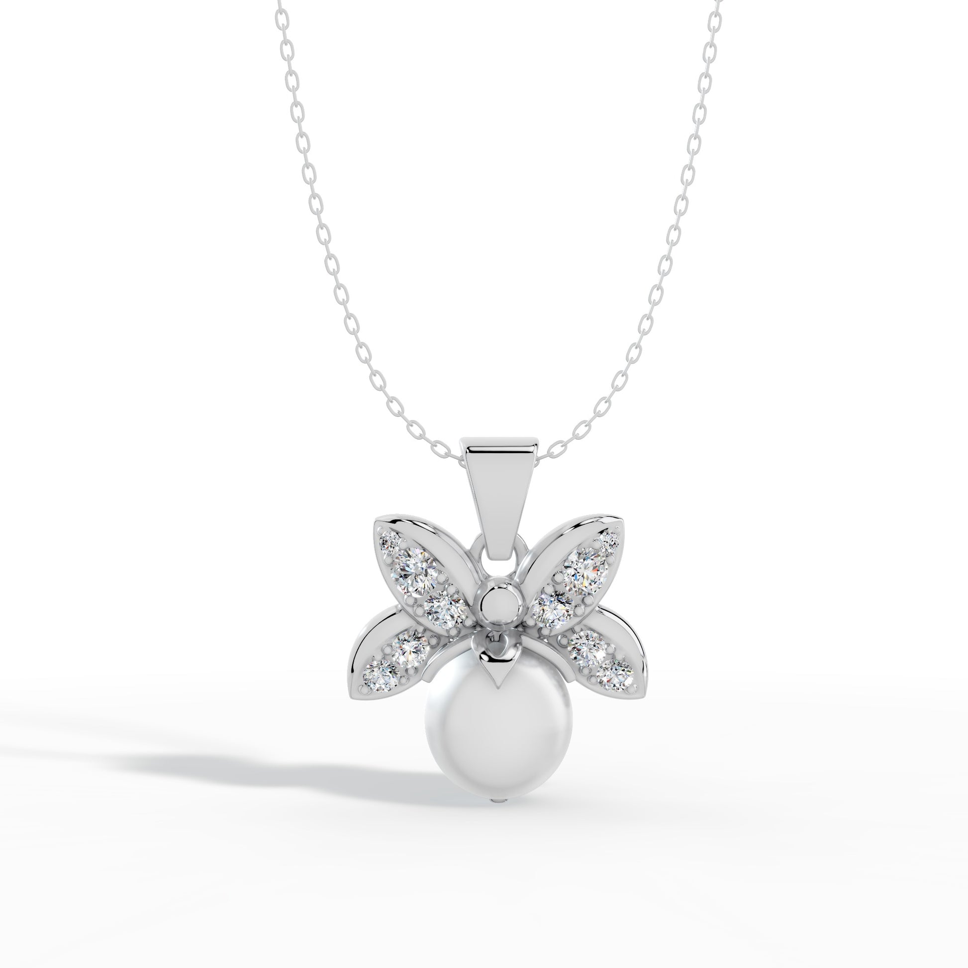 Lunaria Pearl Pendant