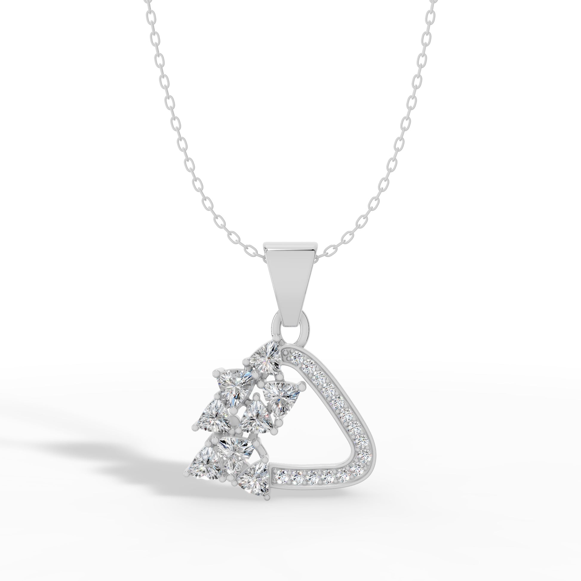 Starlit Triangle Pendant