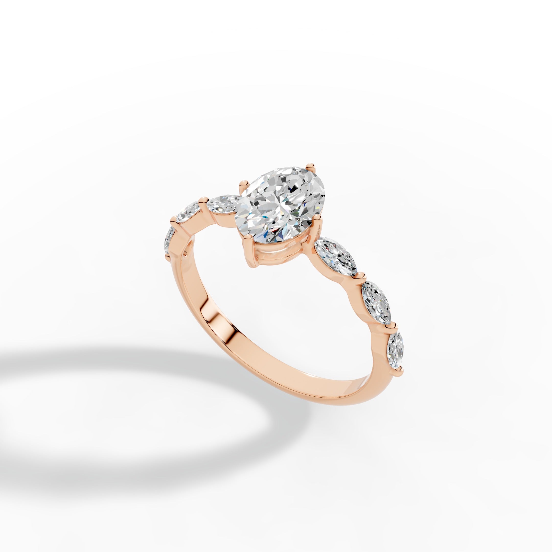 Elara Marquise Grace Ring