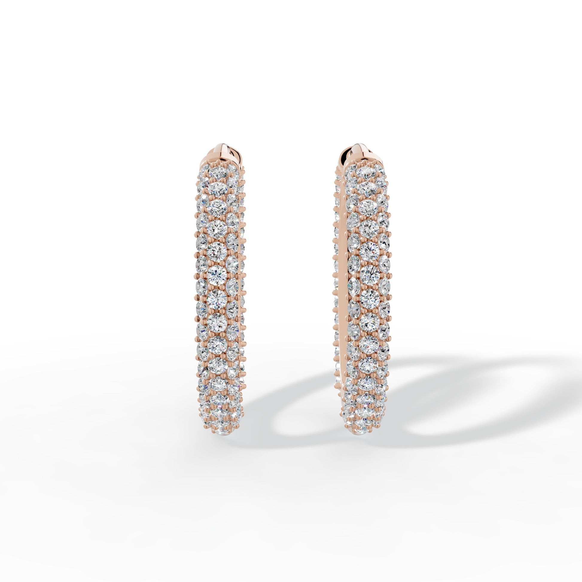 Celestia Pavé Hoop Earring