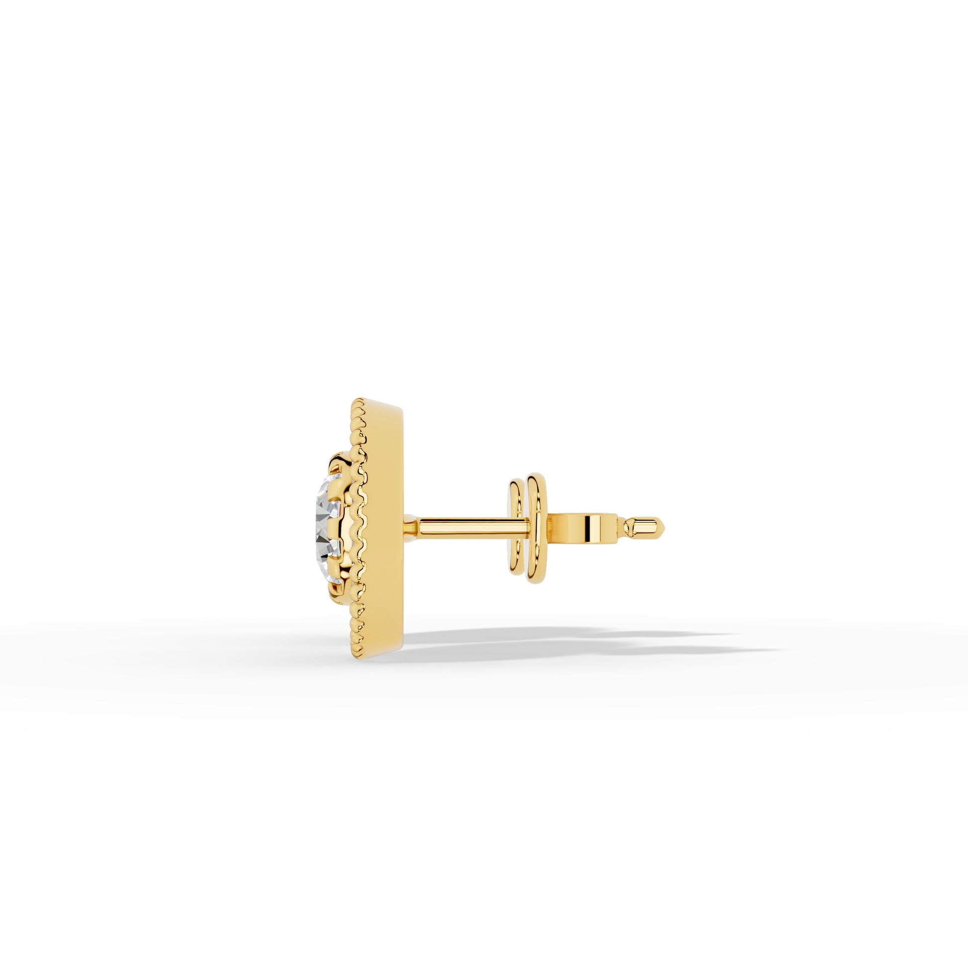 Celestial Halo Stud Earrings