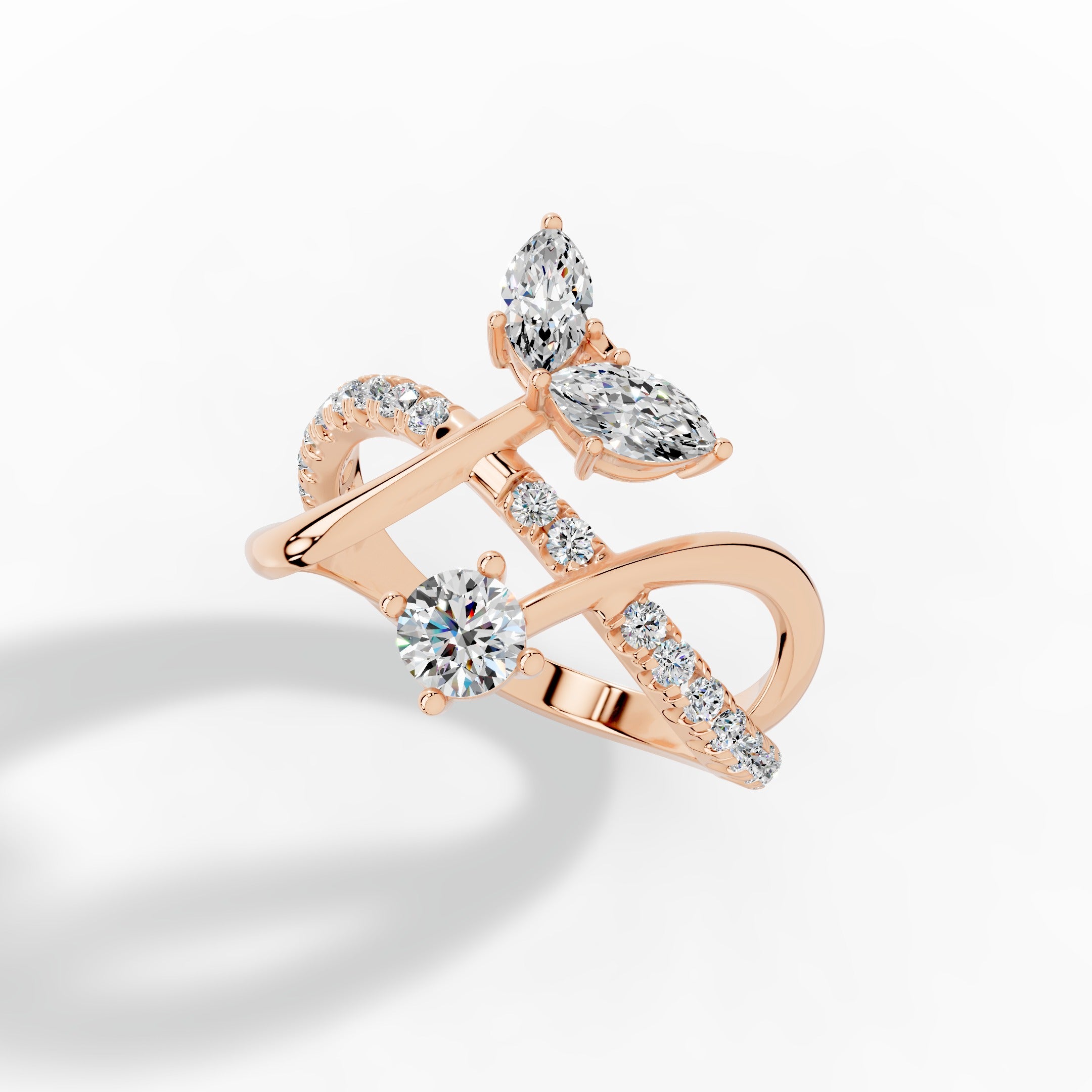 Elysian Flutter Ring