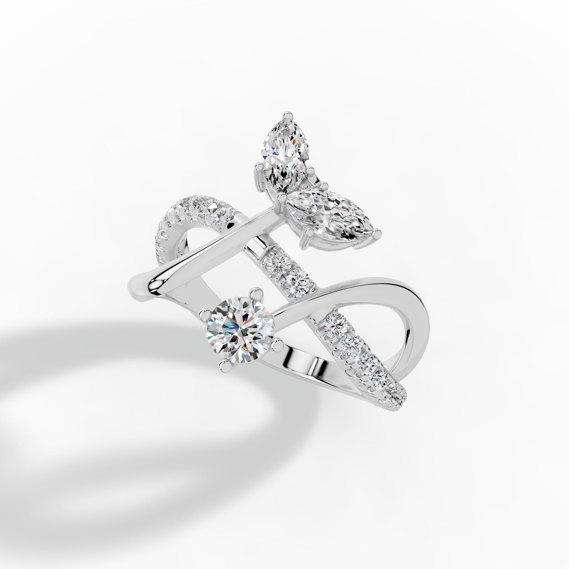 Elysian Flutter Ring
