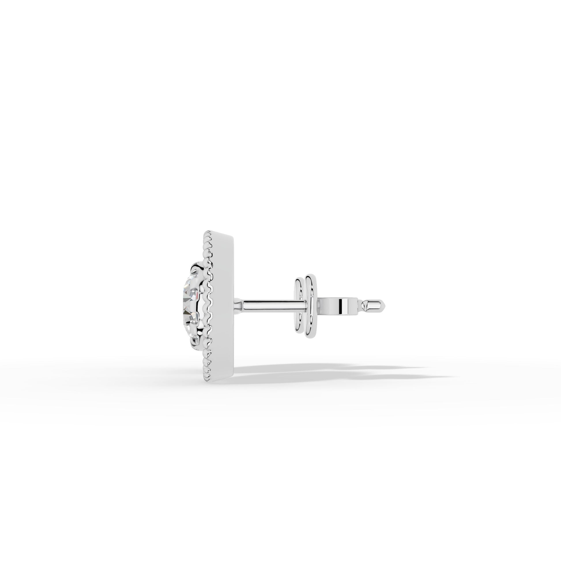 Celestial Halo Stud Earrings