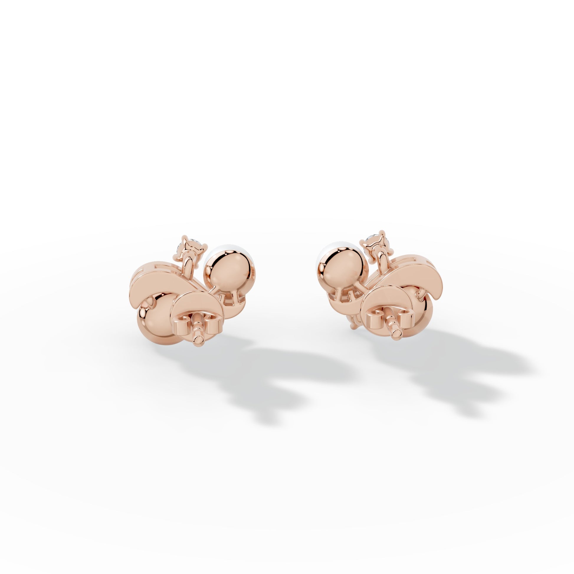 Pearl Éclat Stud Earrings