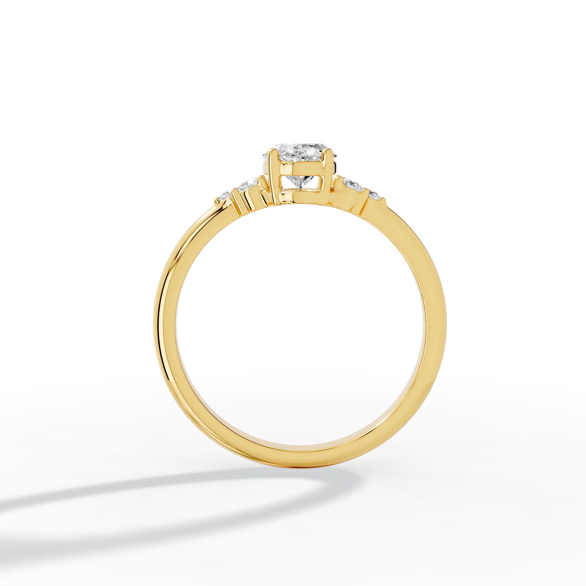 Celestia Oval Bloom Ring