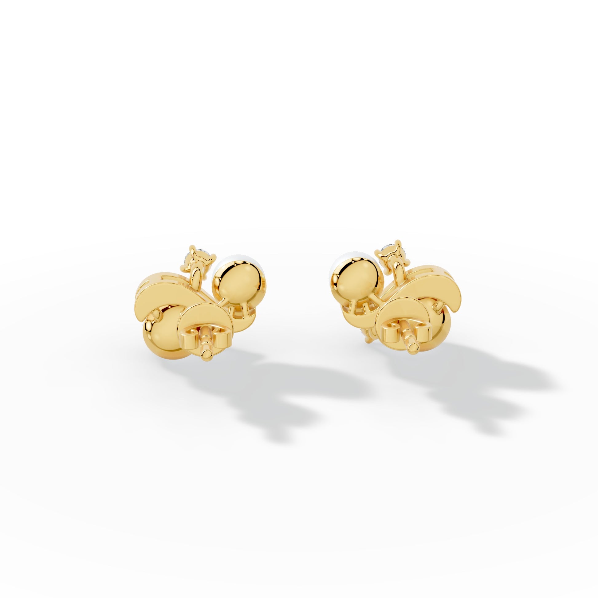 Pearl Éclat Stud Earrings