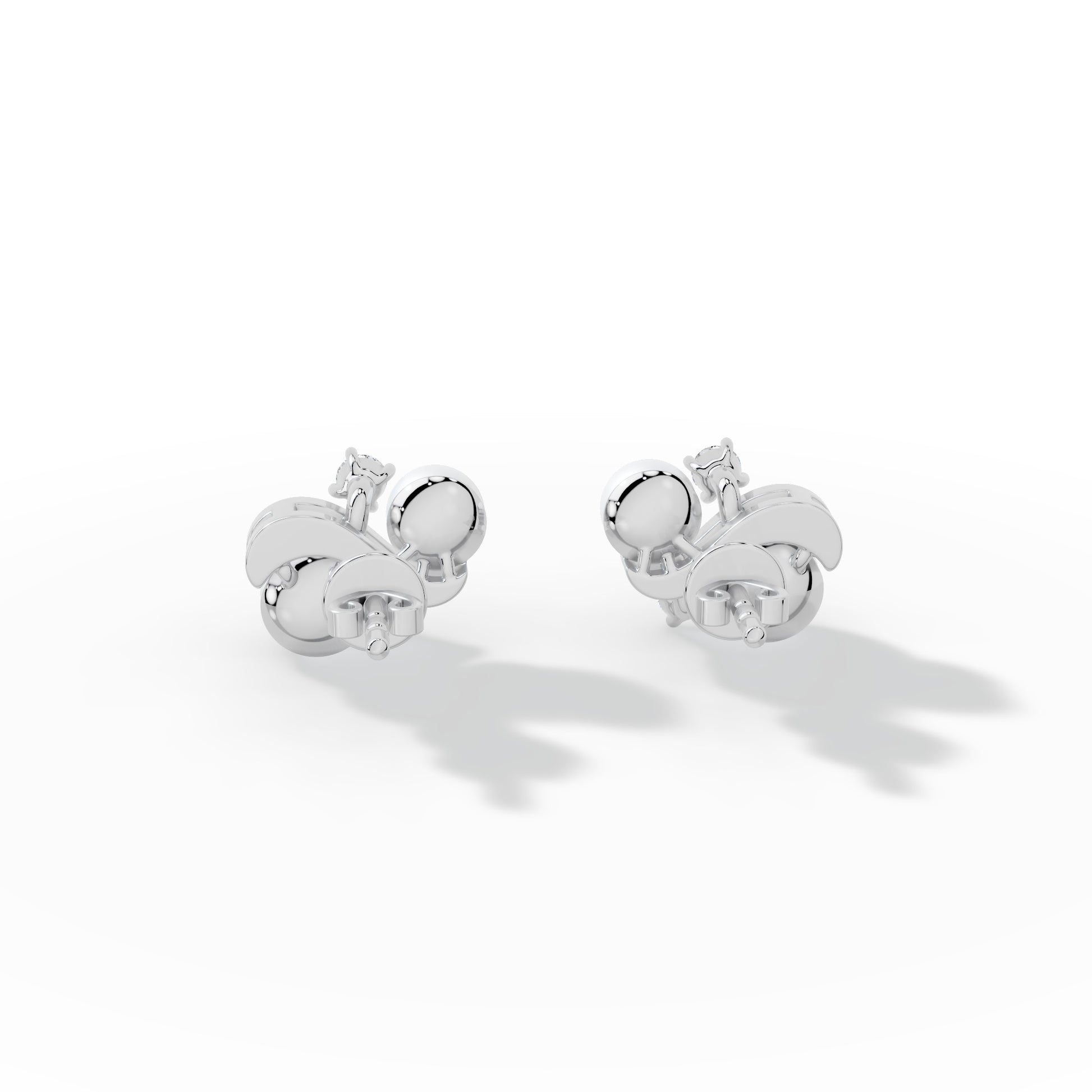 Pearl Éclat Stud Earrings