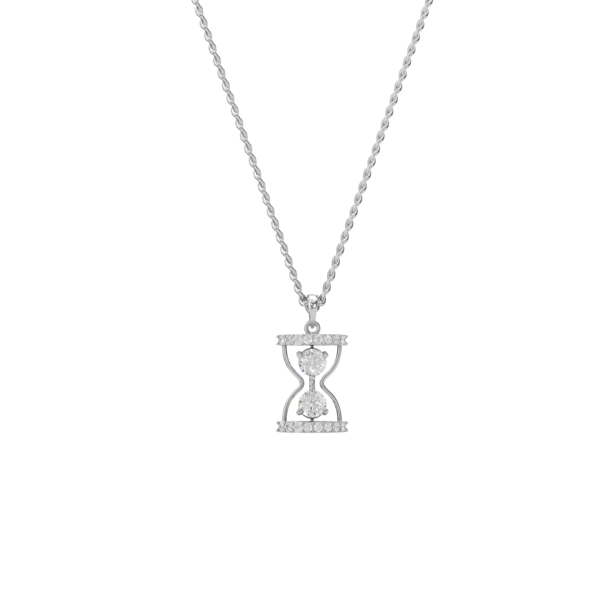 Eternal Hourglass Pendant