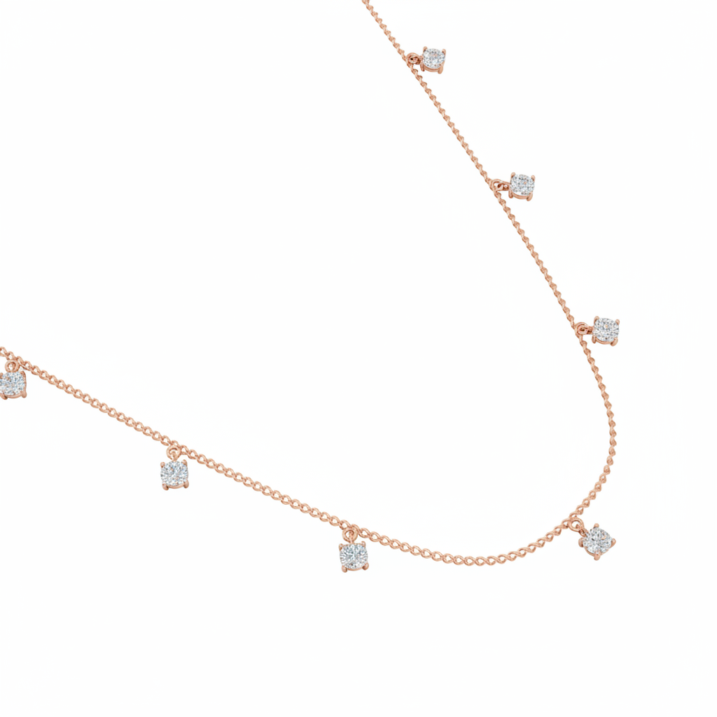 Round Charm Necklace