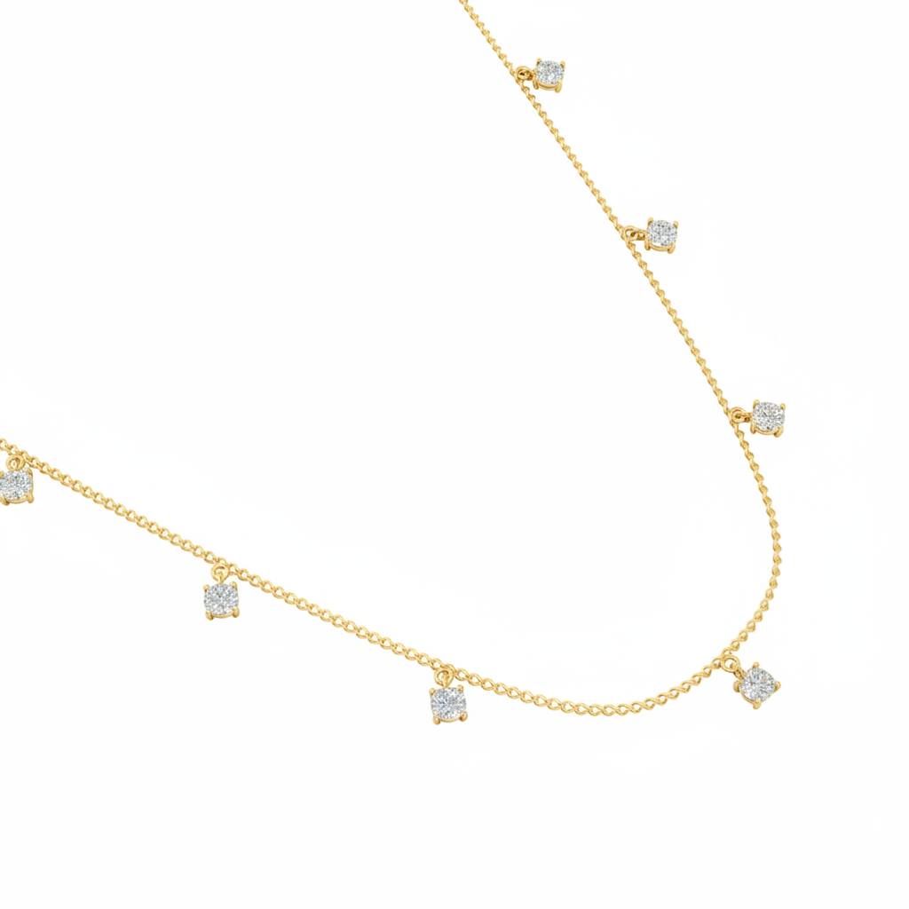 Round Charm Necklace