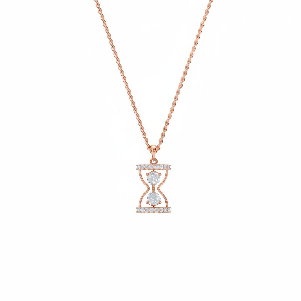 Eternal Hourglass Pendant