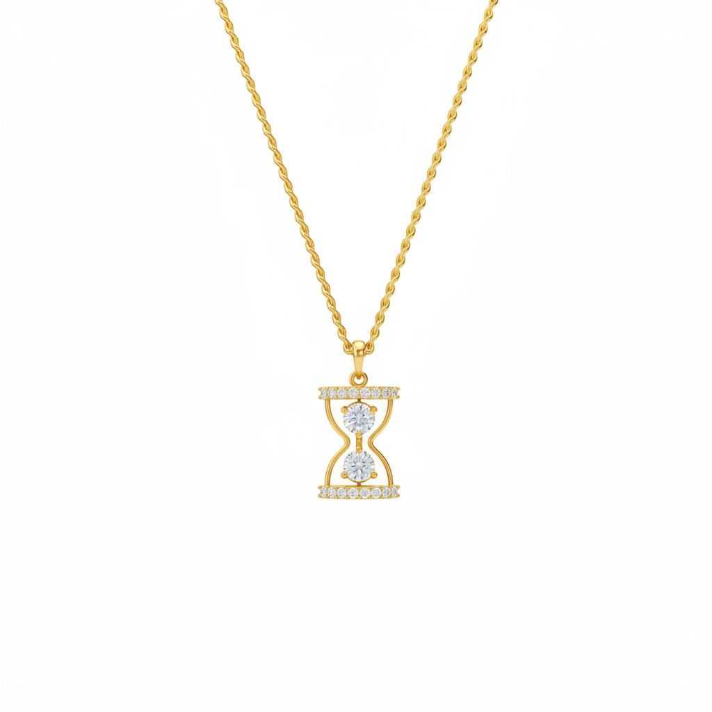 Eternal Hourglass Pendant
