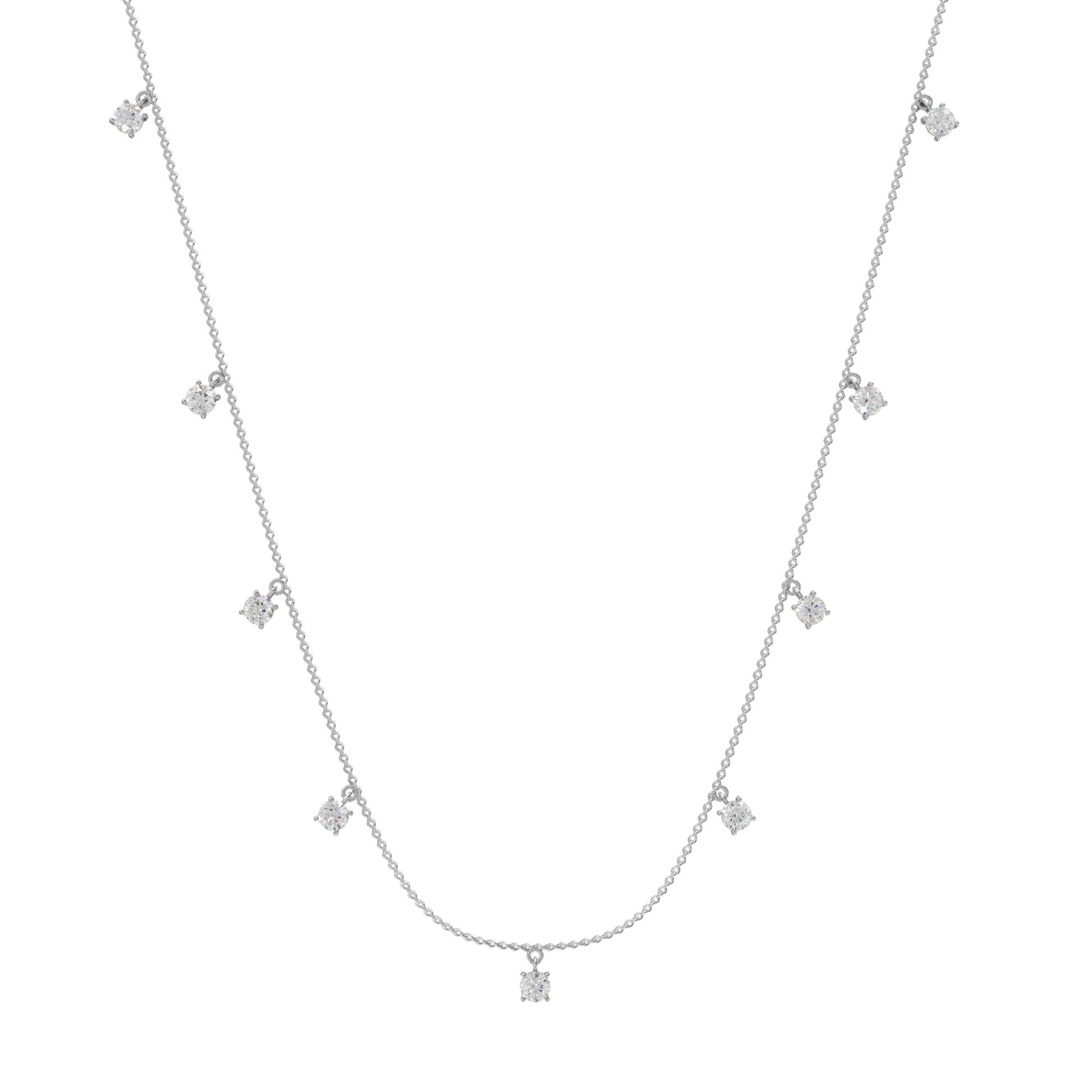Round Charm Necklace
