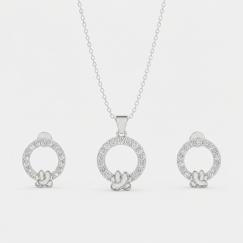 Auric Knot Pendant Set