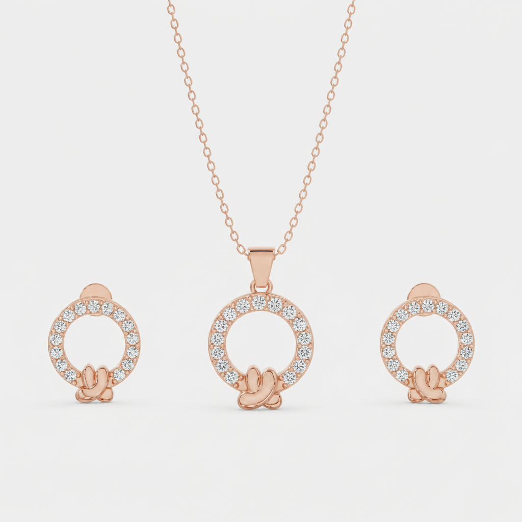 Auric Knot Pendant Set