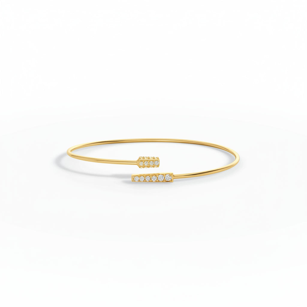 The Linear Bypass Cuff Bracelet