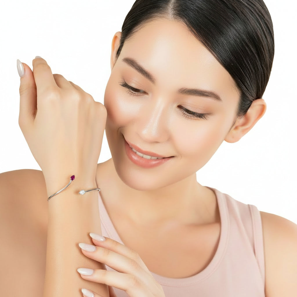 The Blossom Cuff Open Bracelet