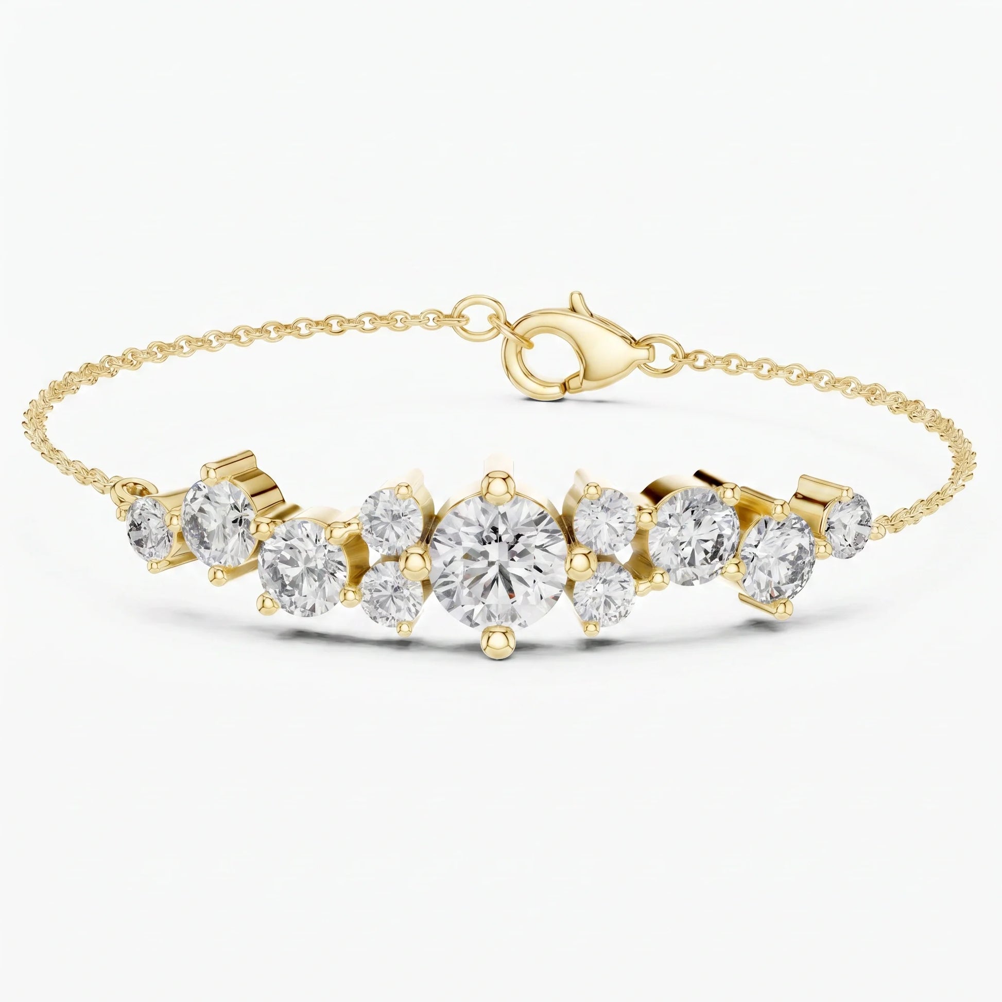 Round Cluster Bracelet