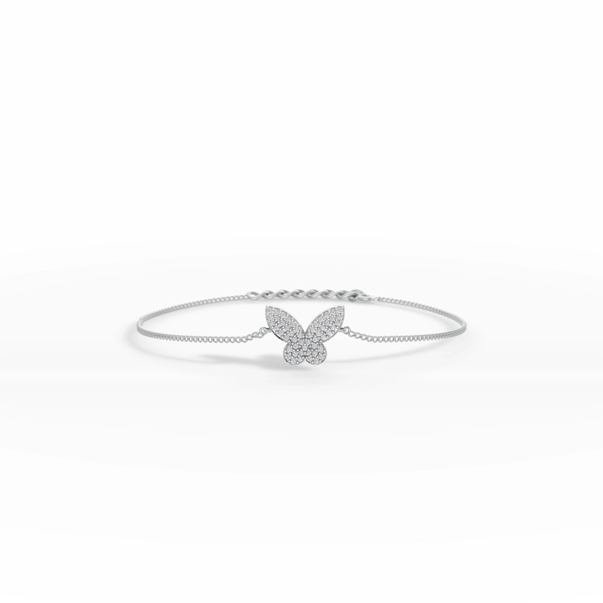 Aura Butterfly Chain Bracelet