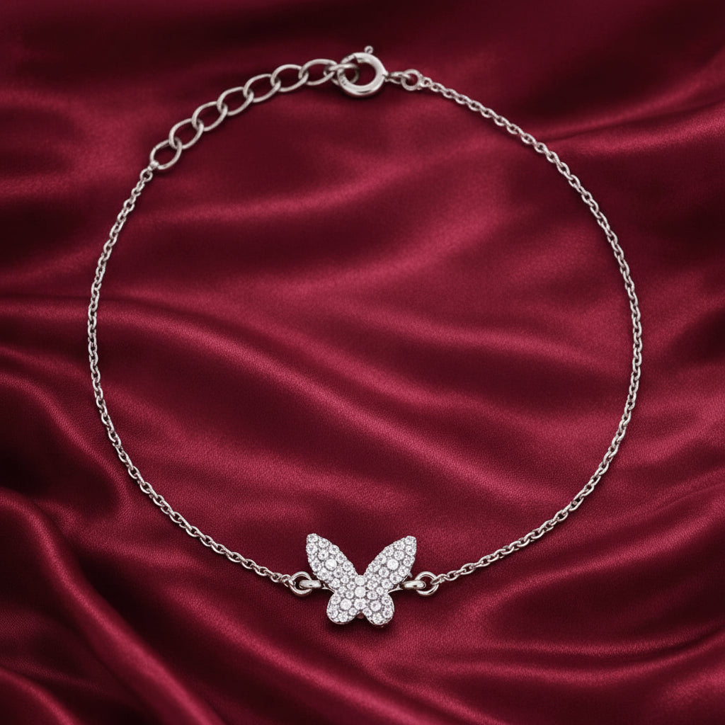 Aura Butterfly Chain Bracelet