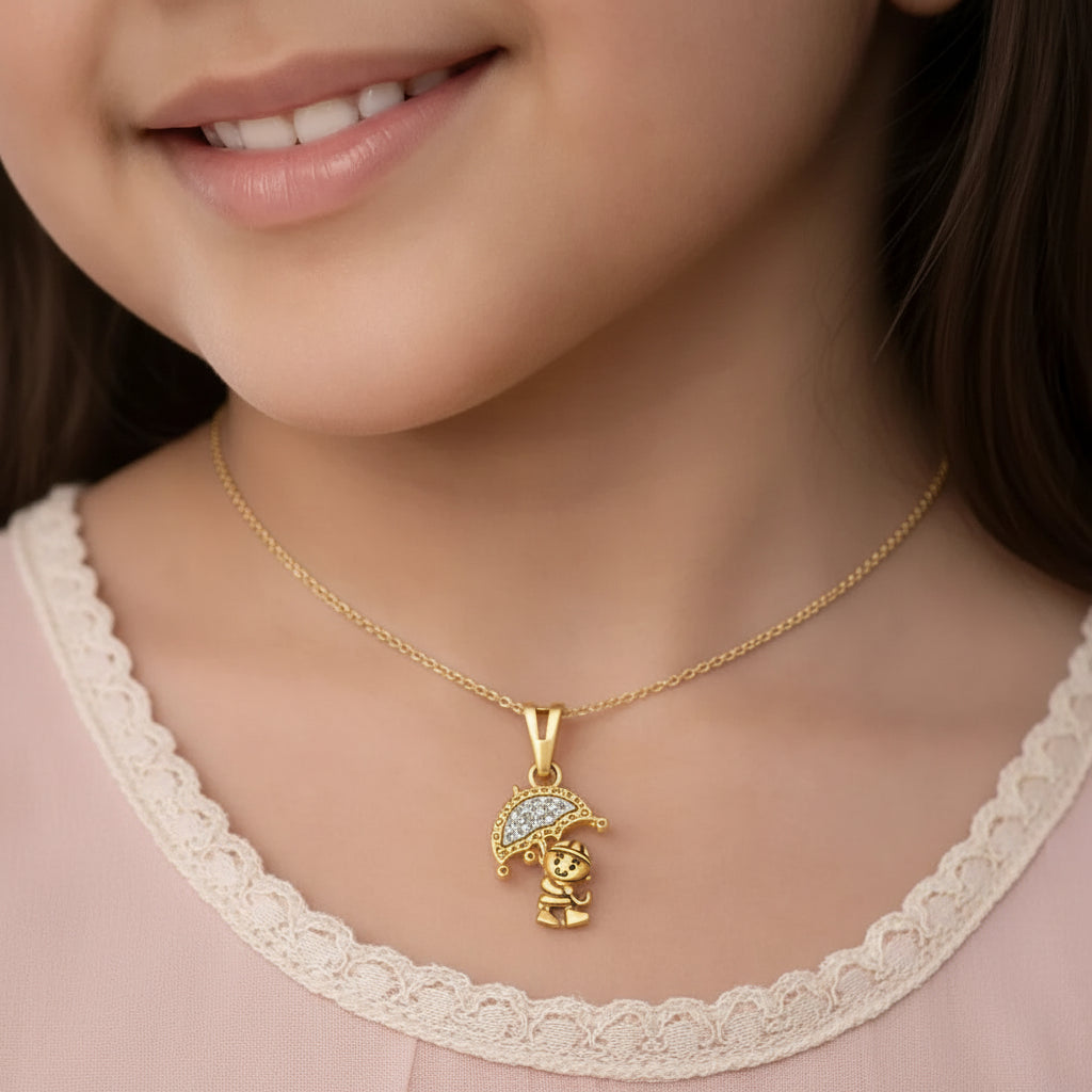 Rainy Kid Charm Pendant
