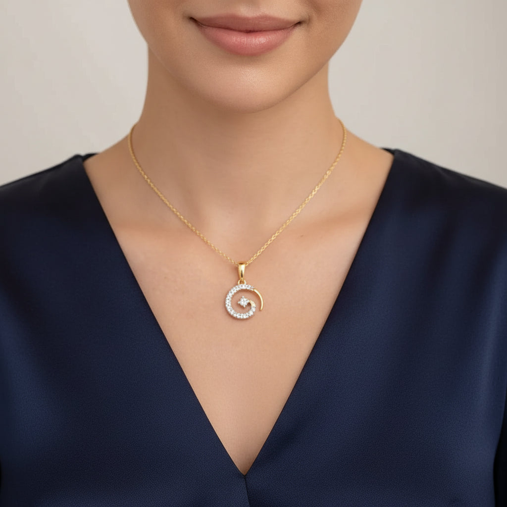 Aurora Swirl Pendant