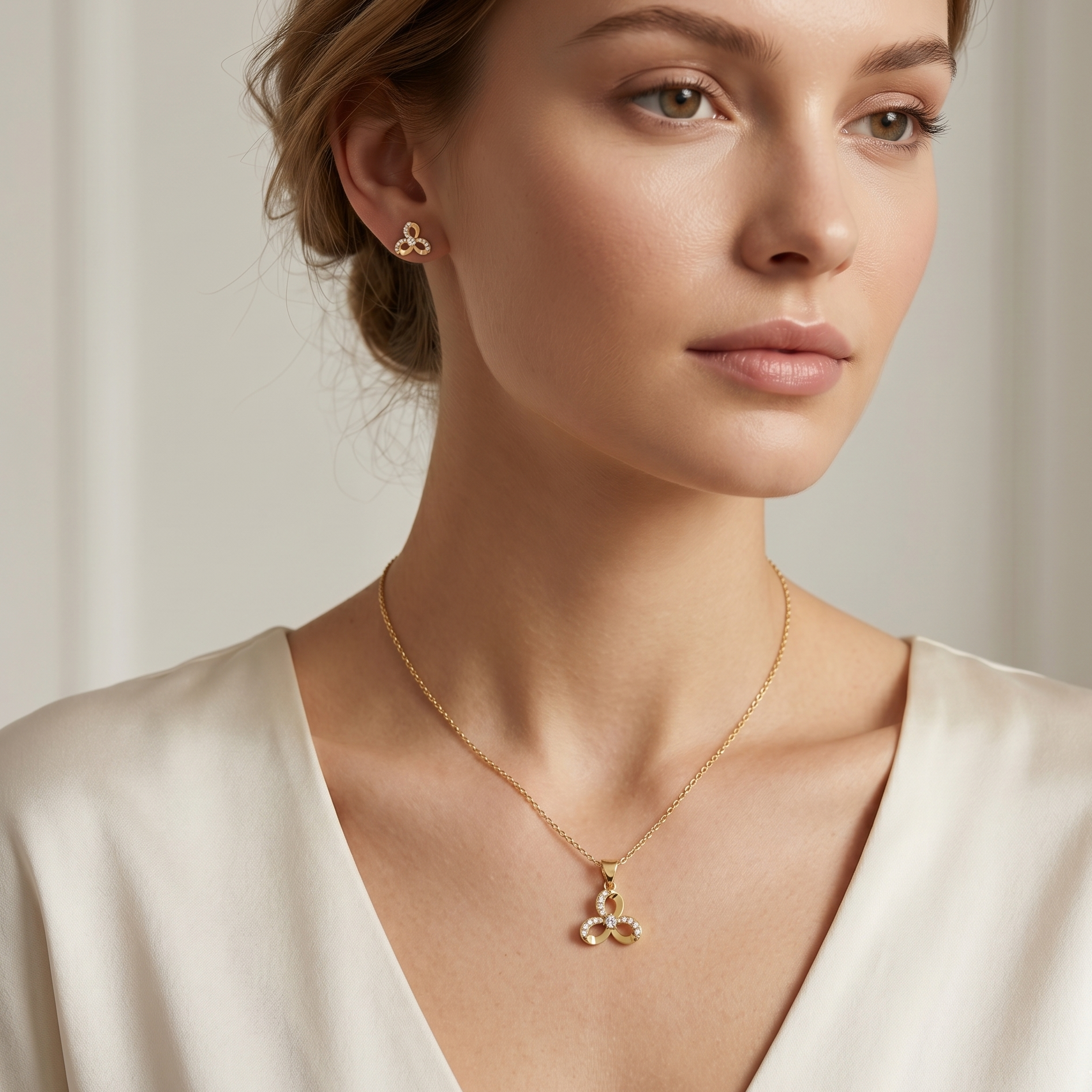 Trinity Petal Pendant