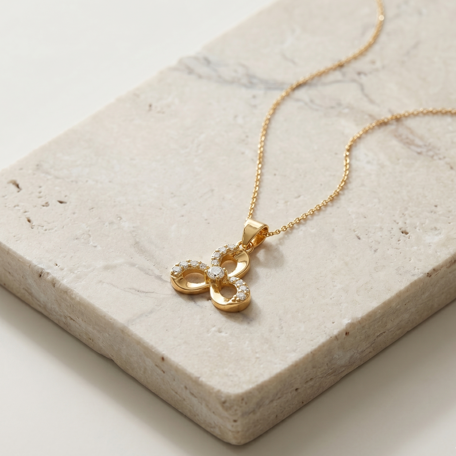 Trinity Petal Pendant