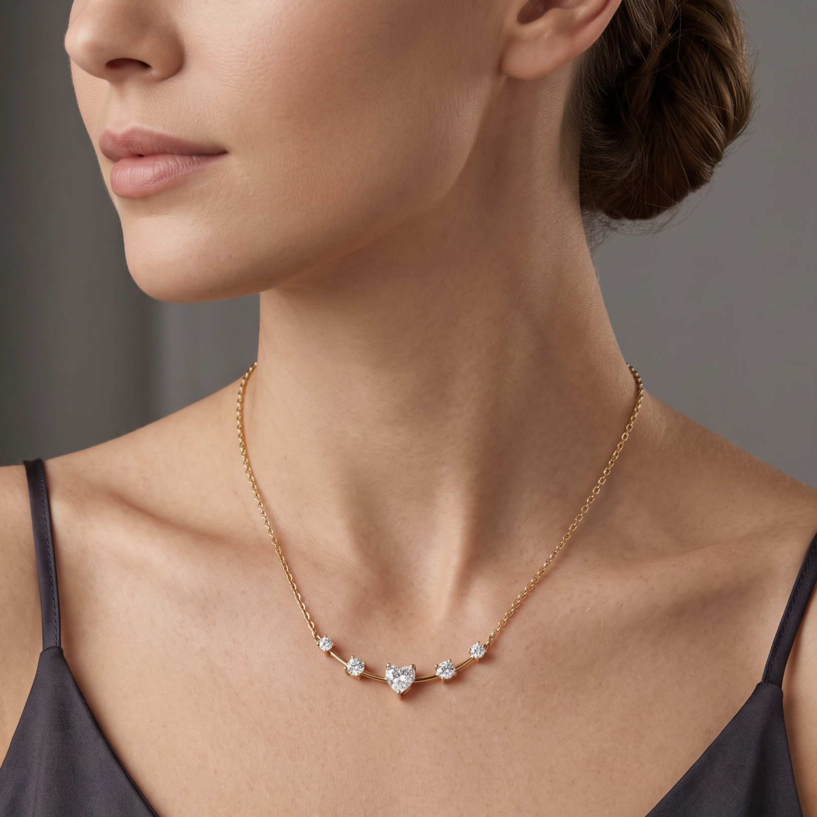 Celestia Heart Necklace