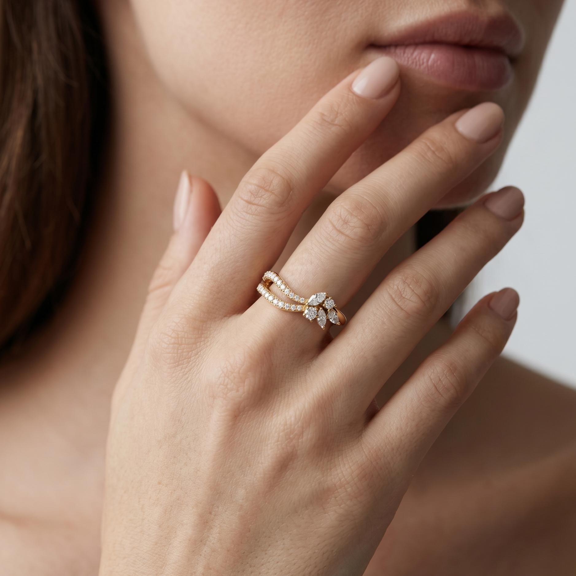 Floréva Twist Ring
