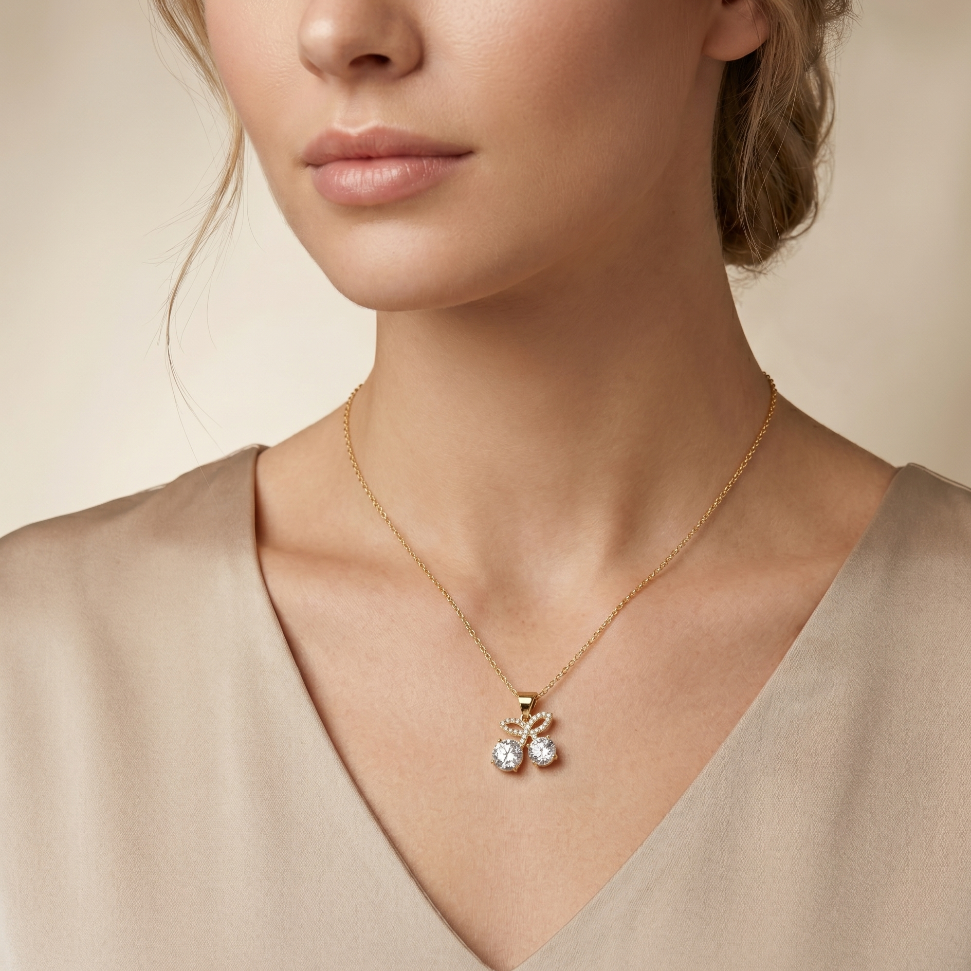 Cherry Duo Pendant