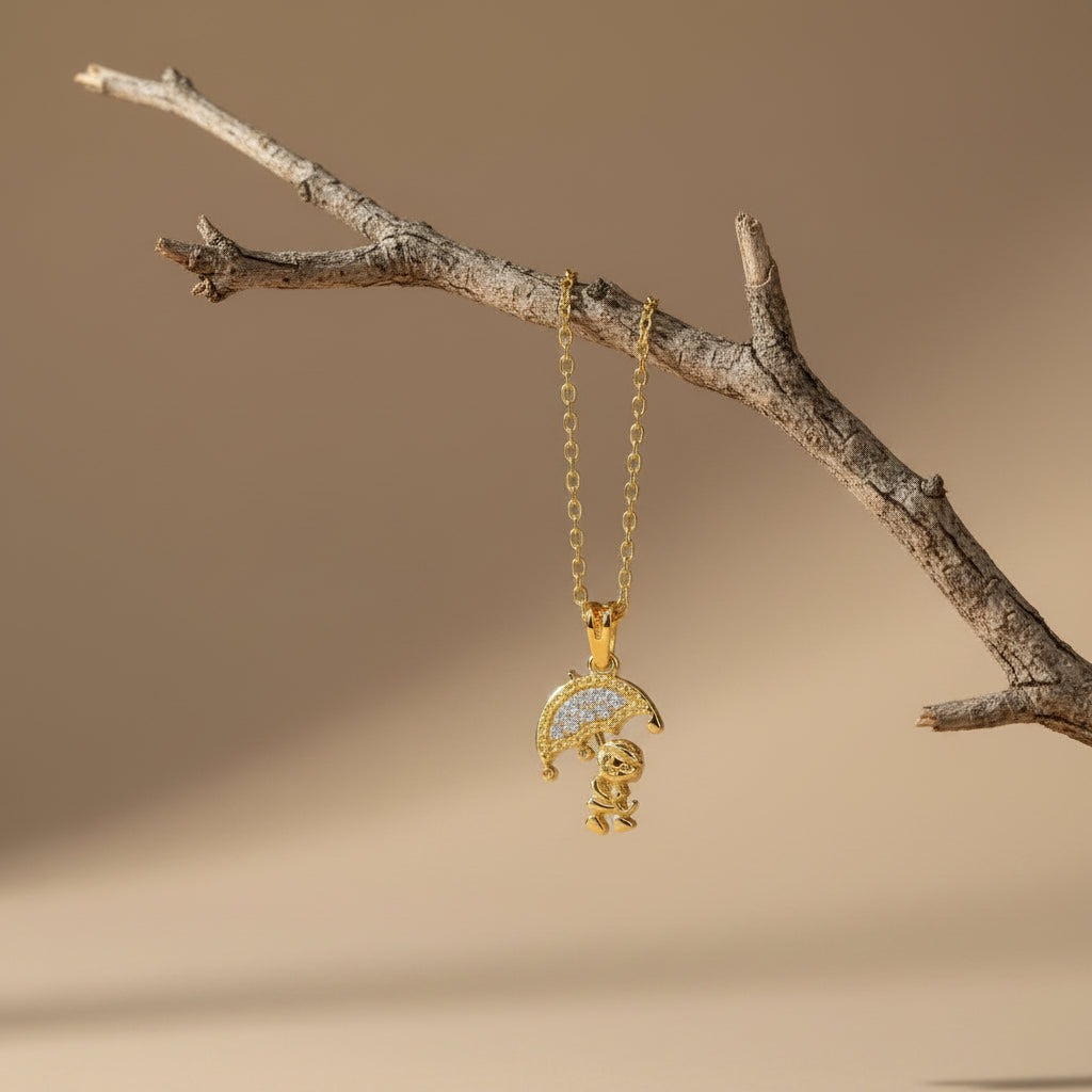 Rainy Kid Charm Pendant