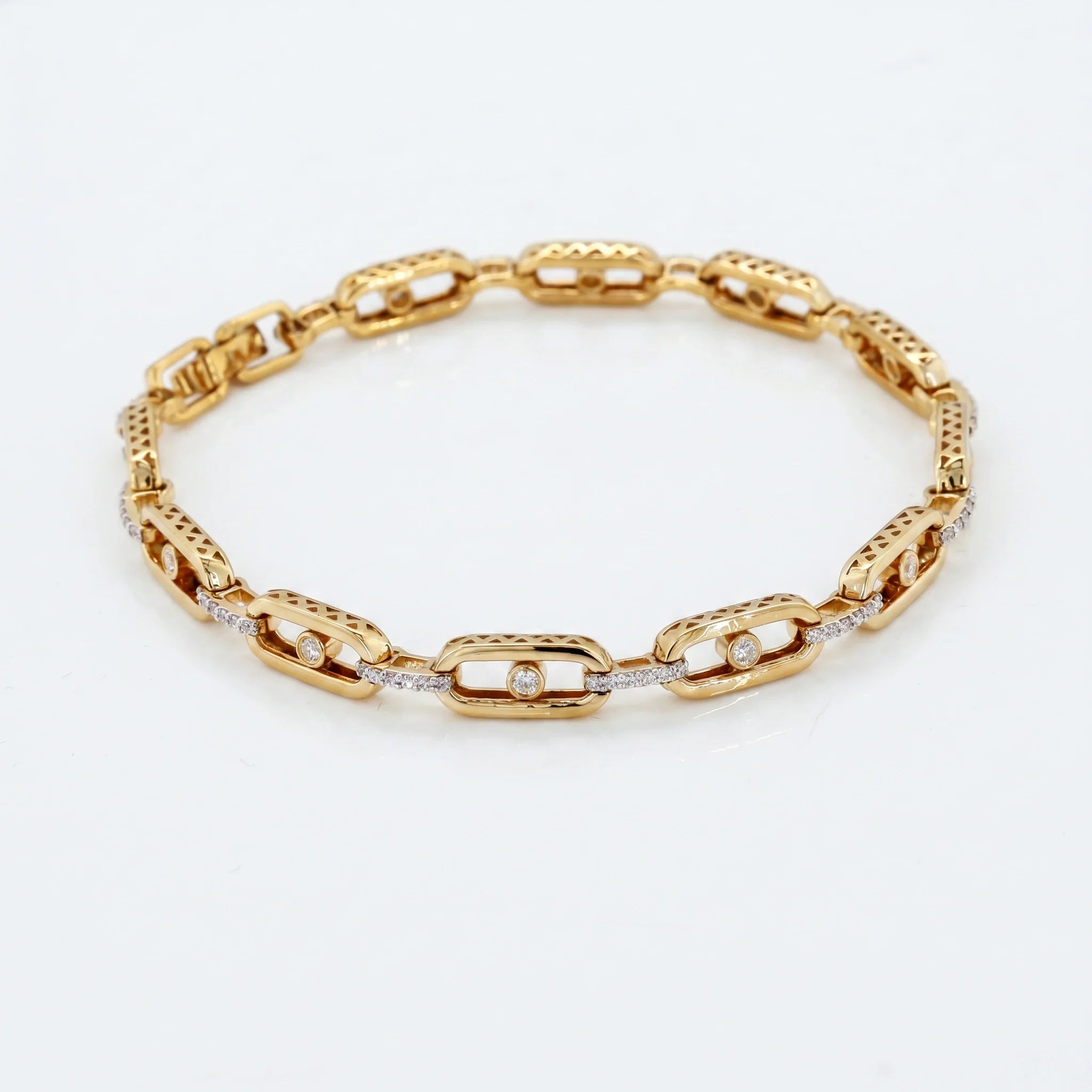 Luxe Link Diamond Bracelet