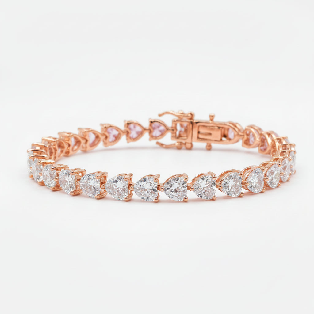 Heartfall Spark Tennis Bracelet