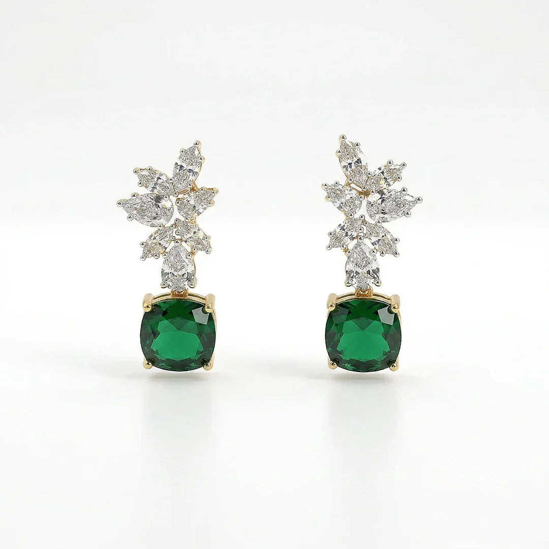 Opulent Leaf Earrings