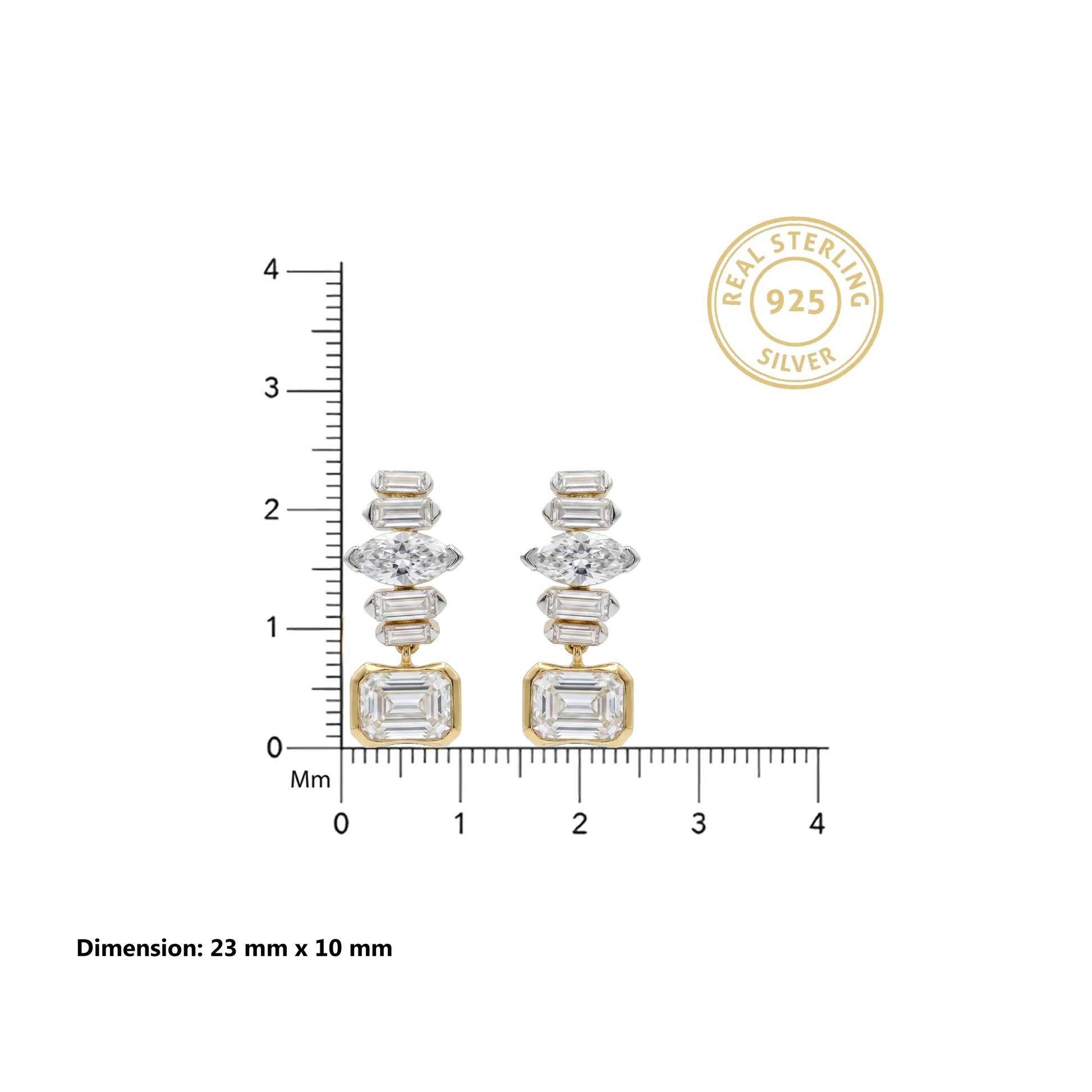 Regal Prism Drop Earrings