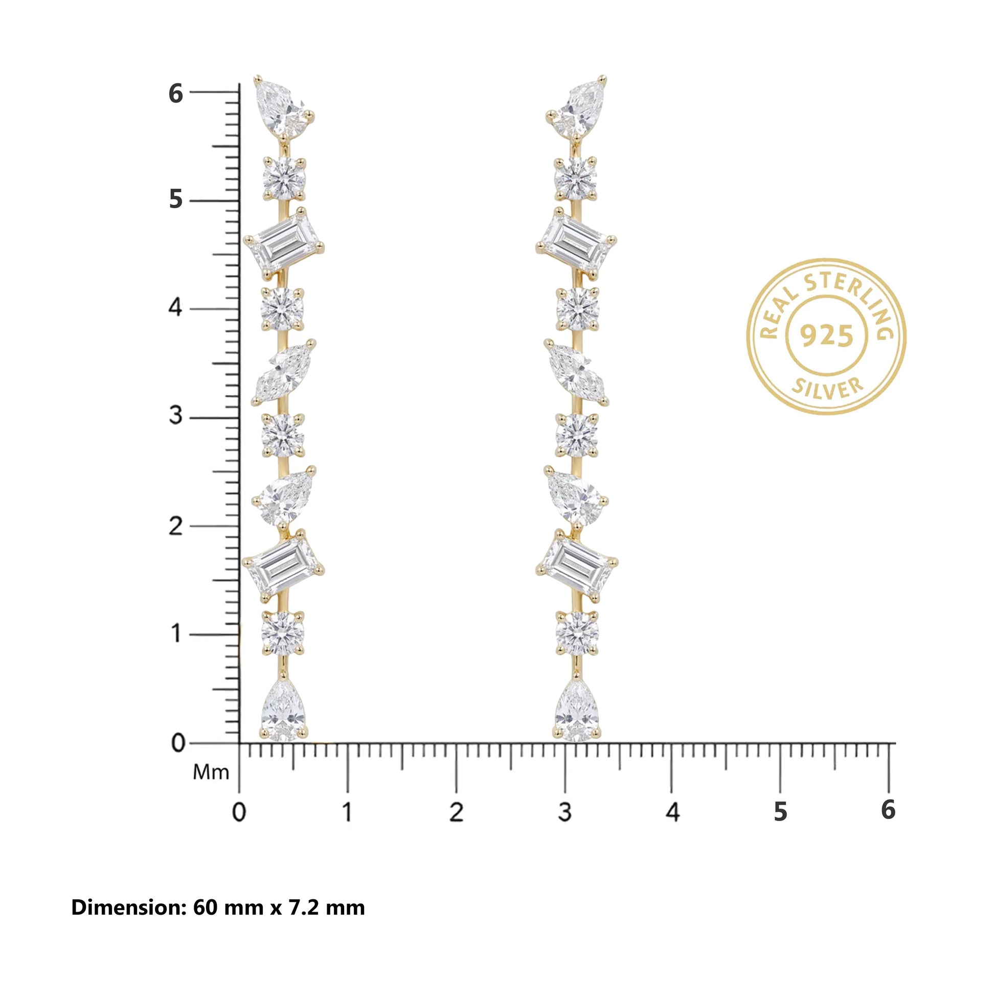 Cascade Dangler Earrings