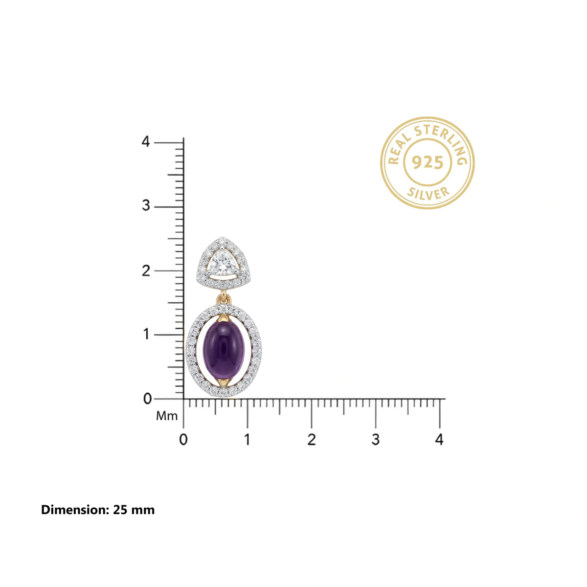 Gold Aurora Lumen Pendant