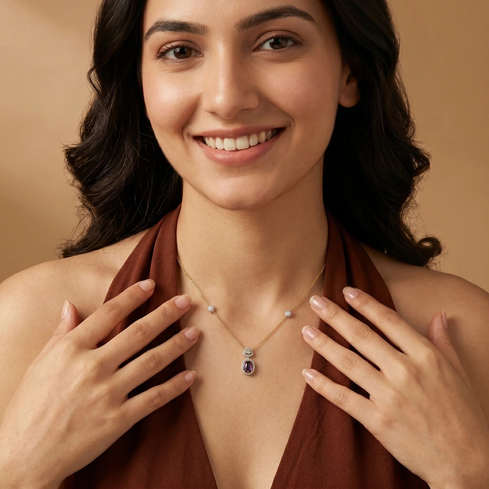 Gold Aurora Lumen Pendant