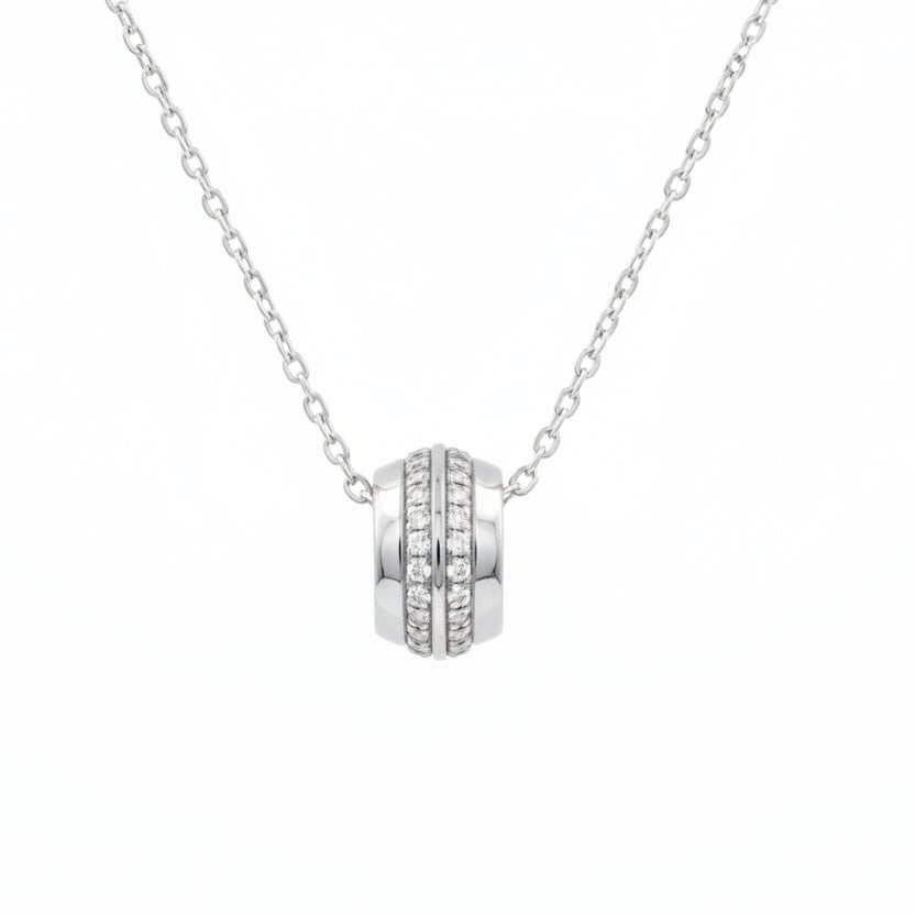 Gold Dual Orbit Pendant