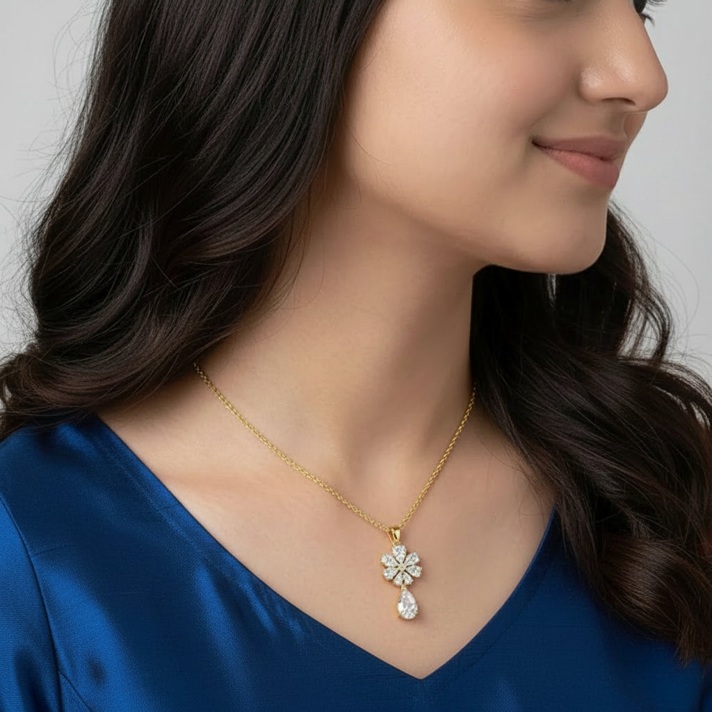 Moonlit Bloom Pendant