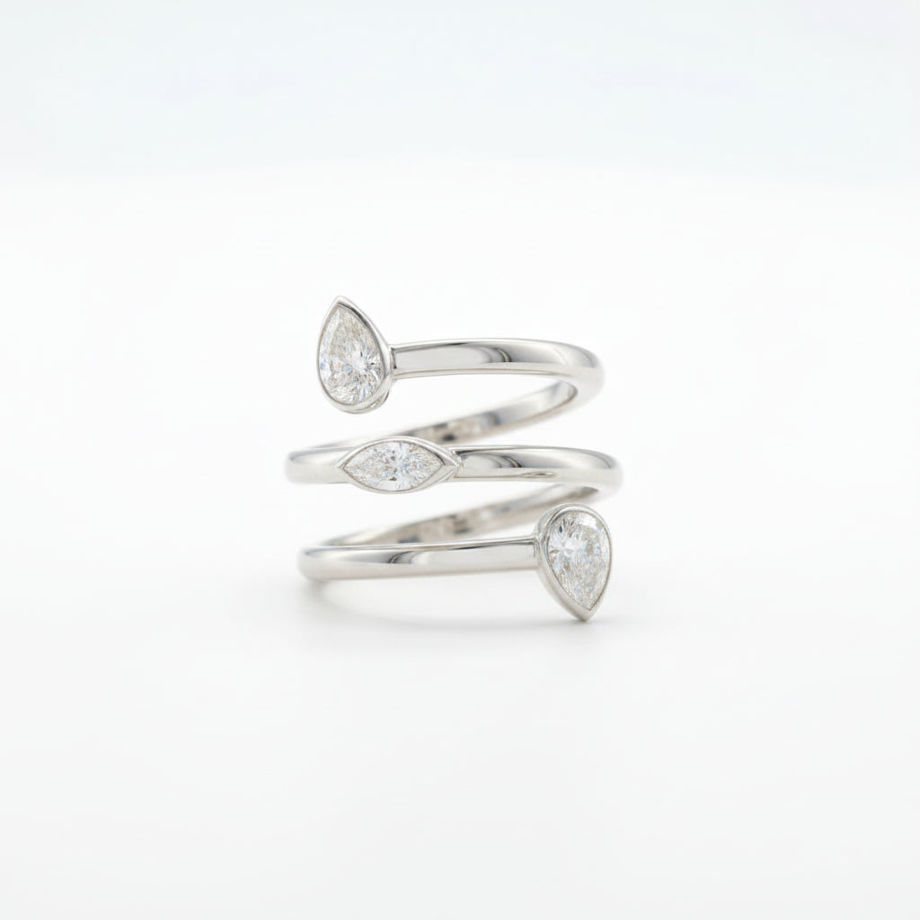 Gold Triple Wrap Ring