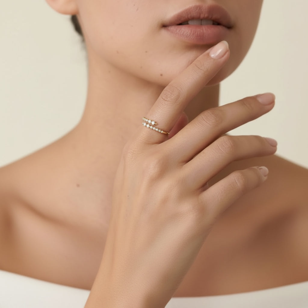 Cascade Wrap Ring