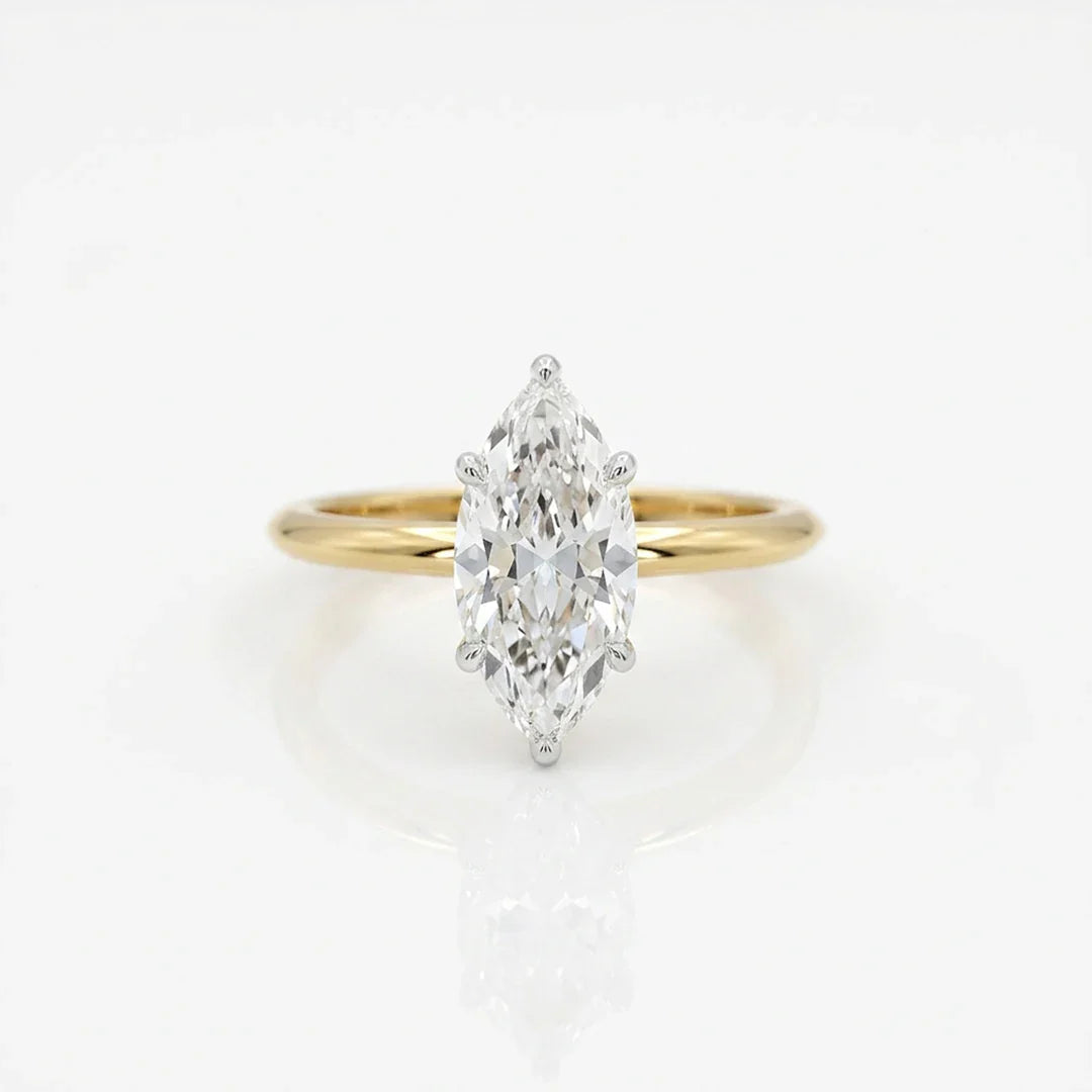 Marquise Solitaire Ring
