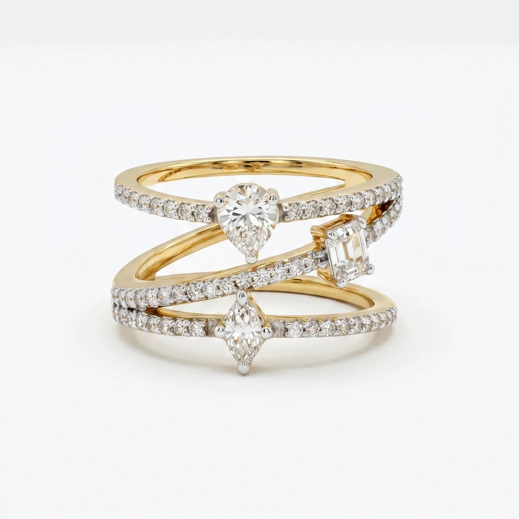 Trinity Luxe Ring