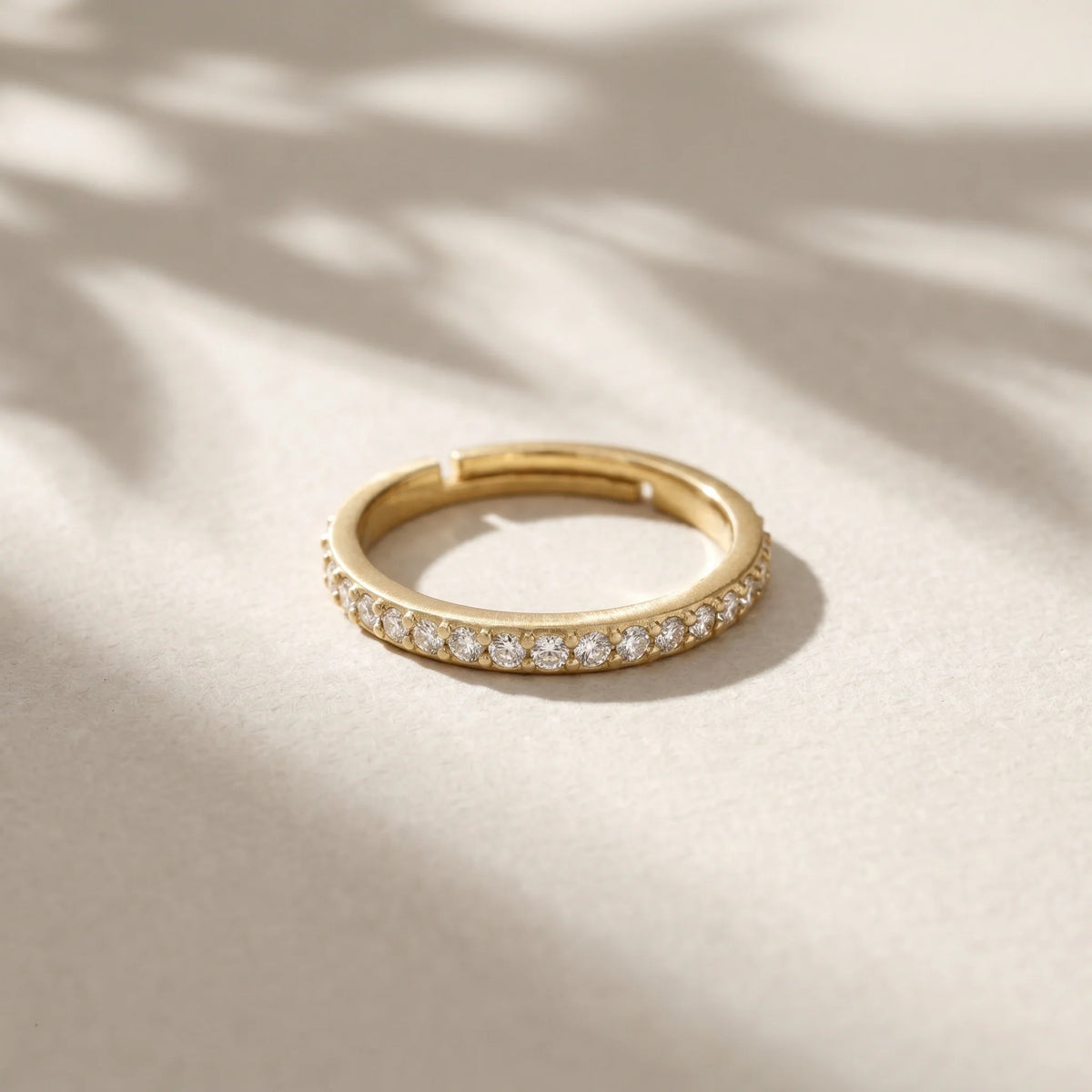 Gold Marquise Duo Ring Set